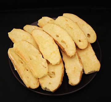 Bread, toasted, w/ margarine-sugar topping