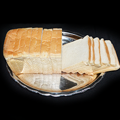 Bread, white, loaf