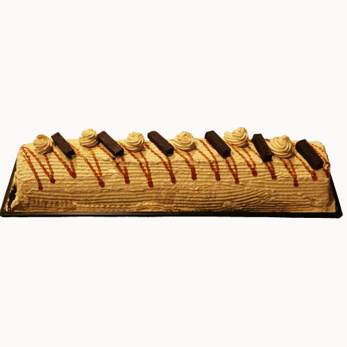 Cake, mocha roll