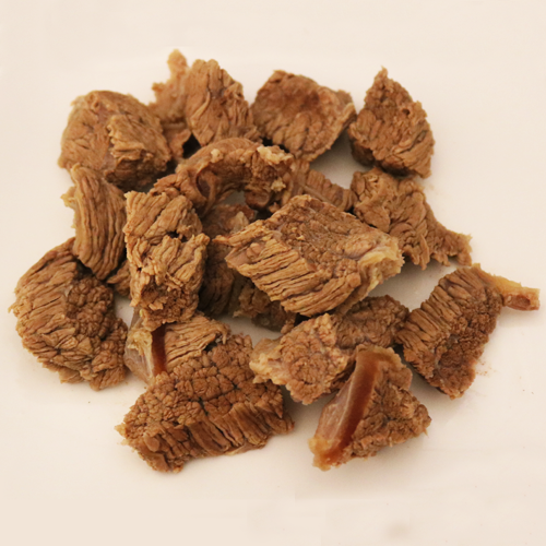 Carabeef lean meat, boiled
