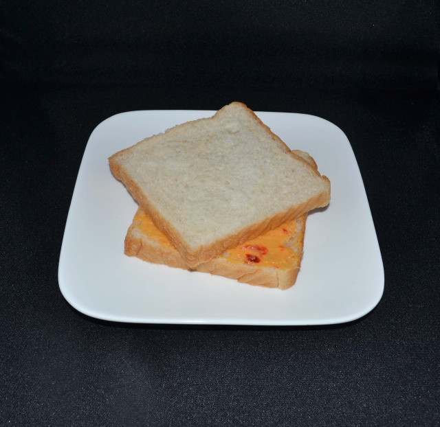 Cheese pimiento sandwich