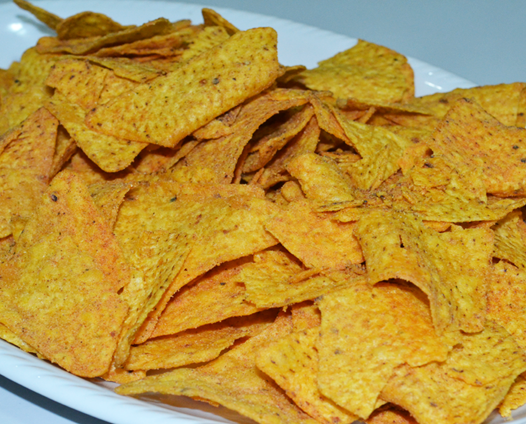 Chips, corn, bbq flvr