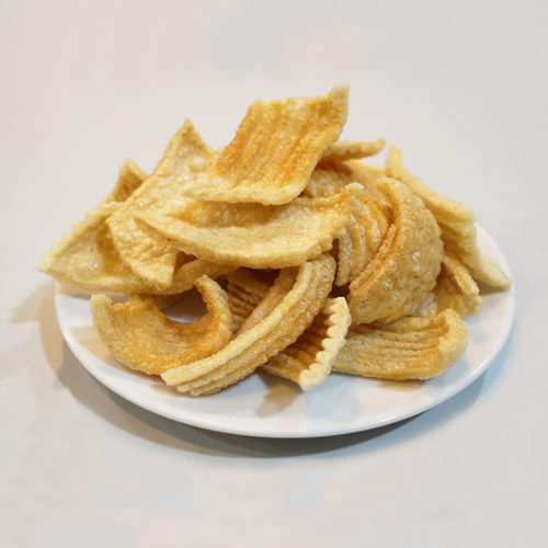 Chips, shrimp crackers