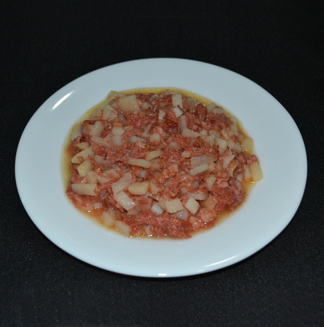 Corned beef hash, cnd