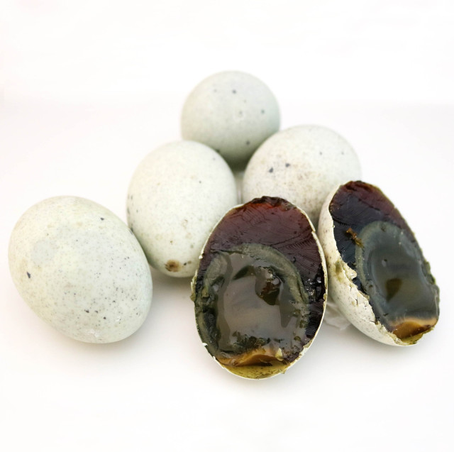 Egg, duck, century