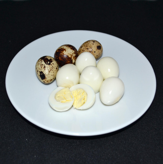 Egg, quail, boiled