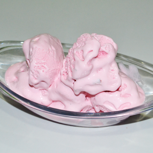 Ice cream, strawberry flvr