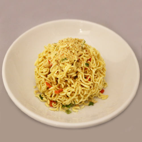 Instant noodles, chicken flvr, raw