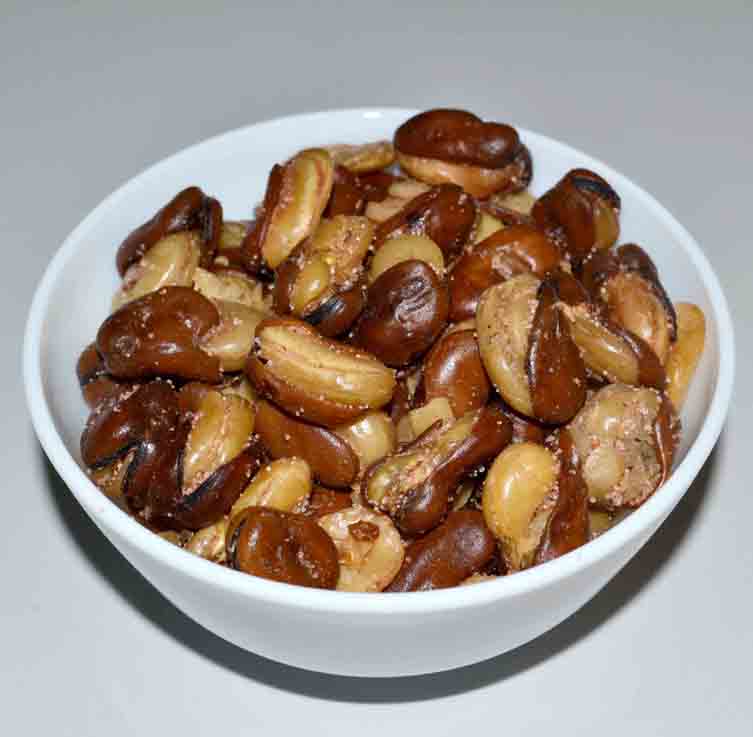Lima bean, fried & seasoned