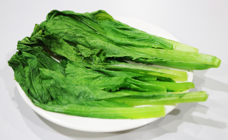 Mustard lvs, boiled