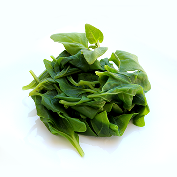 New Zealand spinach lvs, boiled