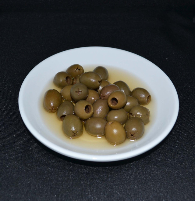 Olive, green, in brine