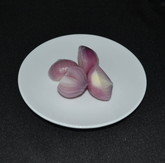 Onion, Bombay bulb, boiled