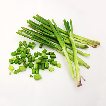 Onion, garden shallot lvs