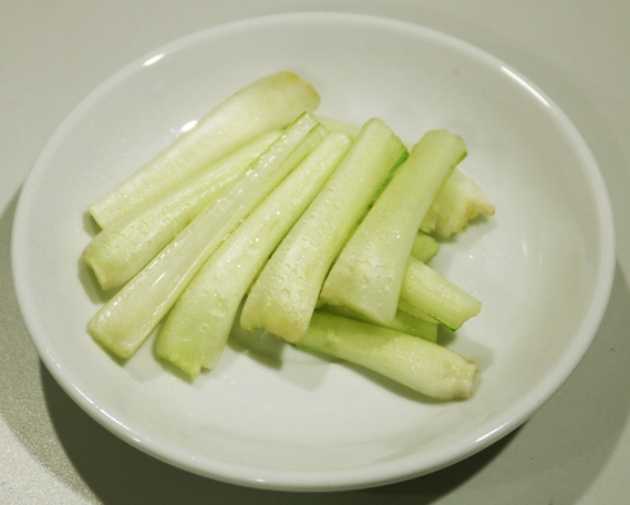 Pechay petioles