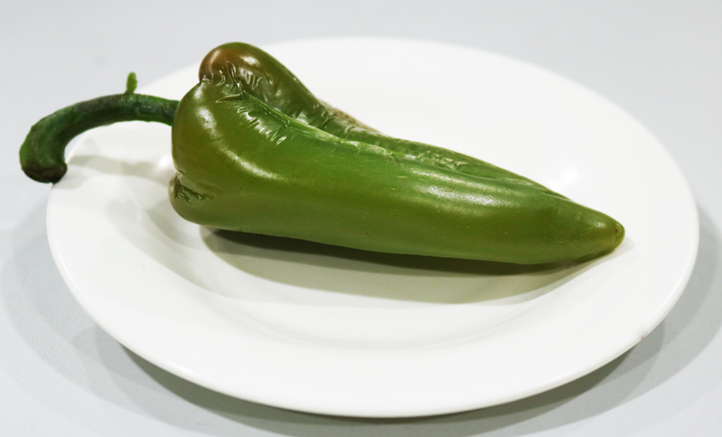 Pepper, sweet/bell, long, green, boiled