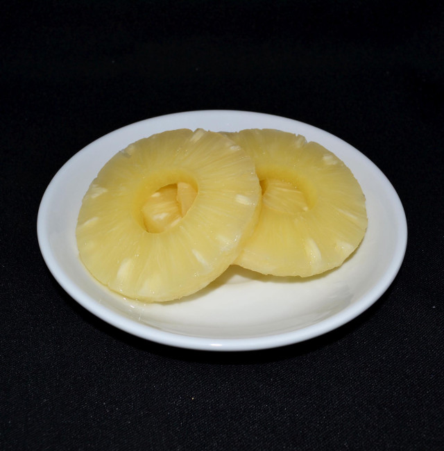 Pineapple, slice, cnd