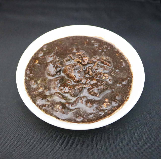 Pork blood stew, cnd
