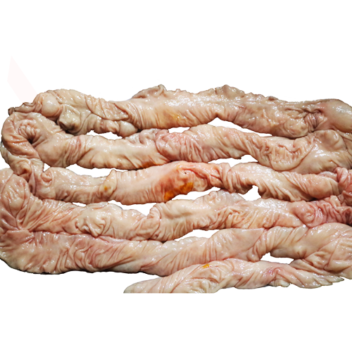Pork intestine, large
