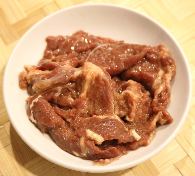 Pork jerky