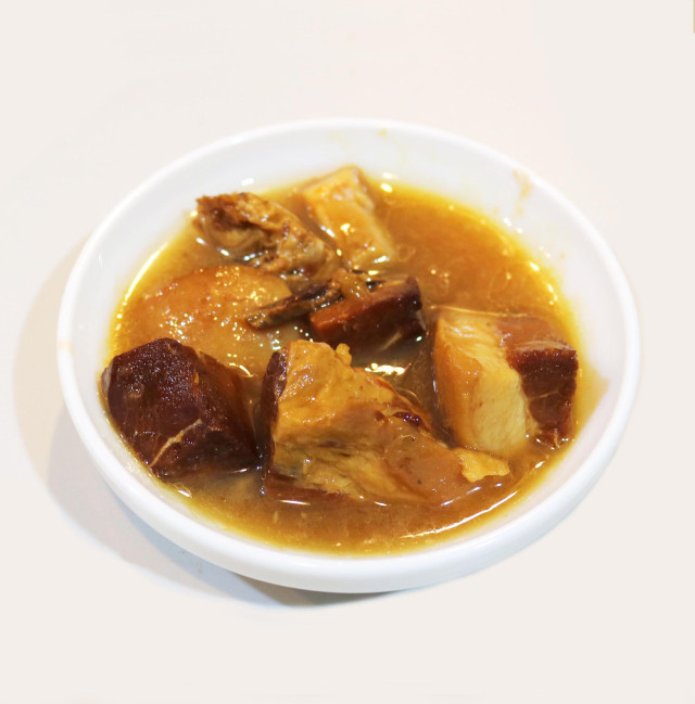 Pork, roasted, pinaksiw, cnd