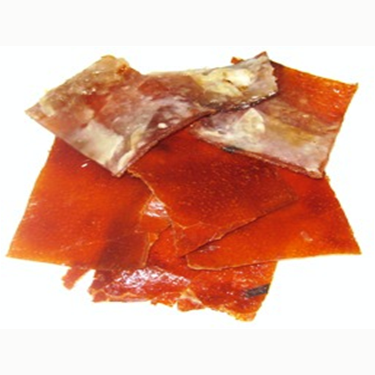 Pork skin, seasoned, roasted