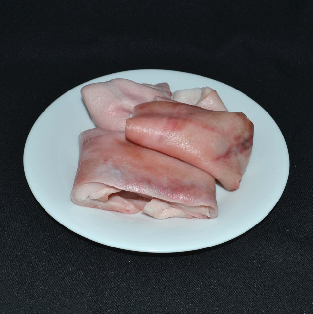 Pork skin