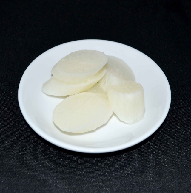 Radish, boiled