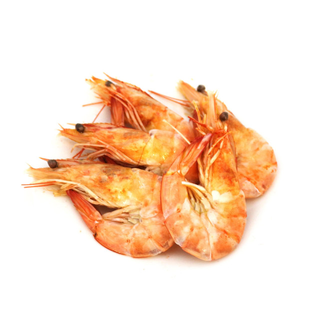 Shrimp, banana prawn, boiled