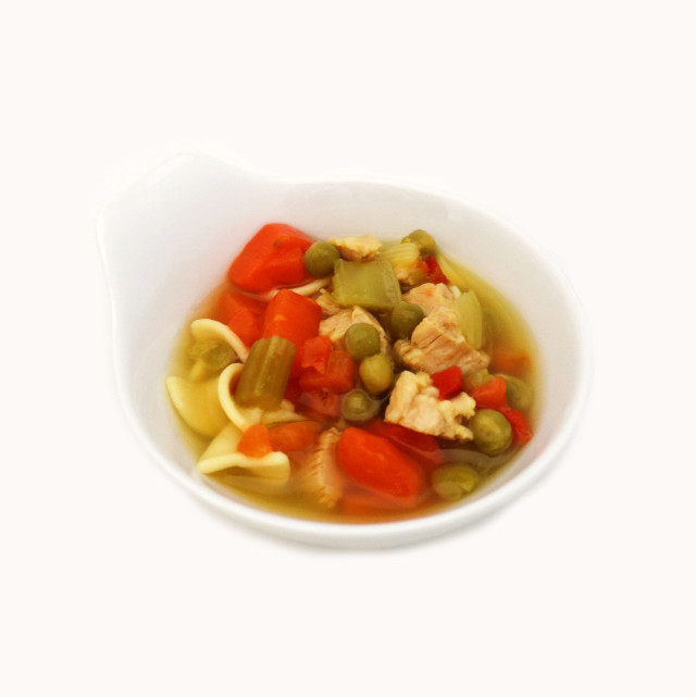 Soup, chicken & veg, cnd