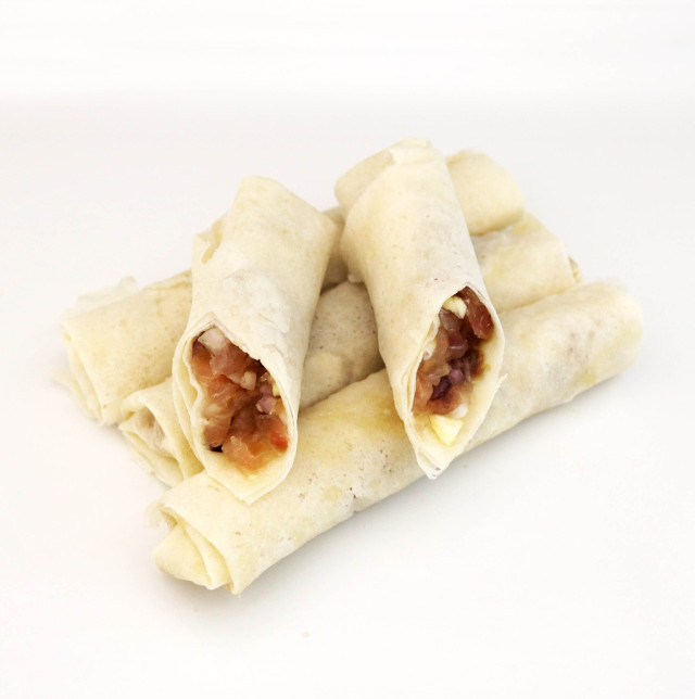 Spring roll, fish, unckd