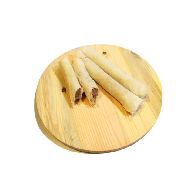 Spring roll, shrimp, unckd