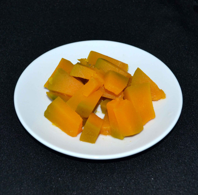 Squash fruit, boiled