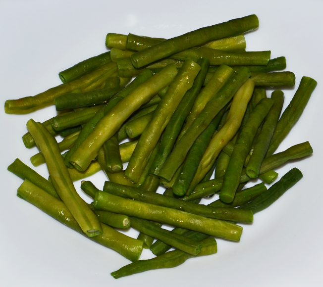 String/Yard long bean pod, green, boiled
