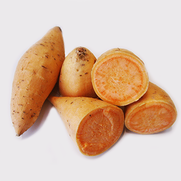 Sweet potato, orange