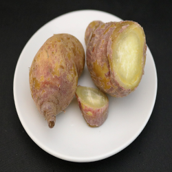 Sweet potato, white, boiled