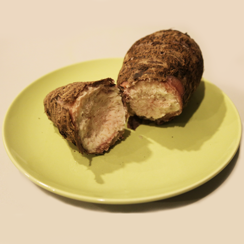 Taro, boiled