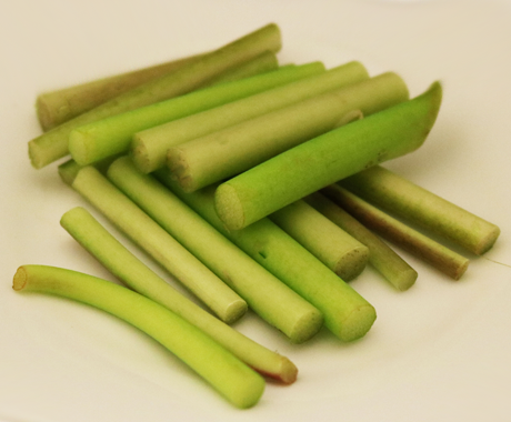 Taro petioles