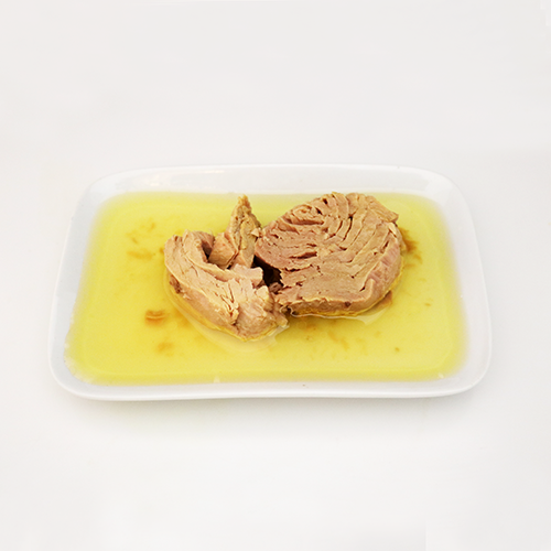Tuna fillet, in soya oil, cnd