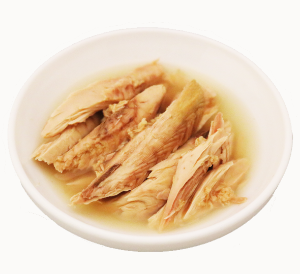 Tuna flakes, in brine, cnd