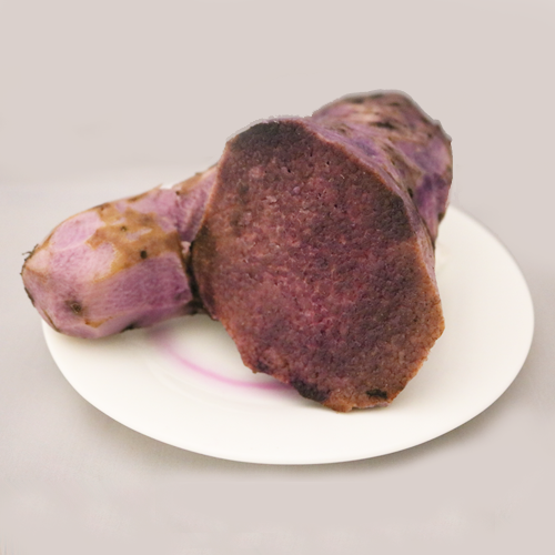 Yam, purple, boiled